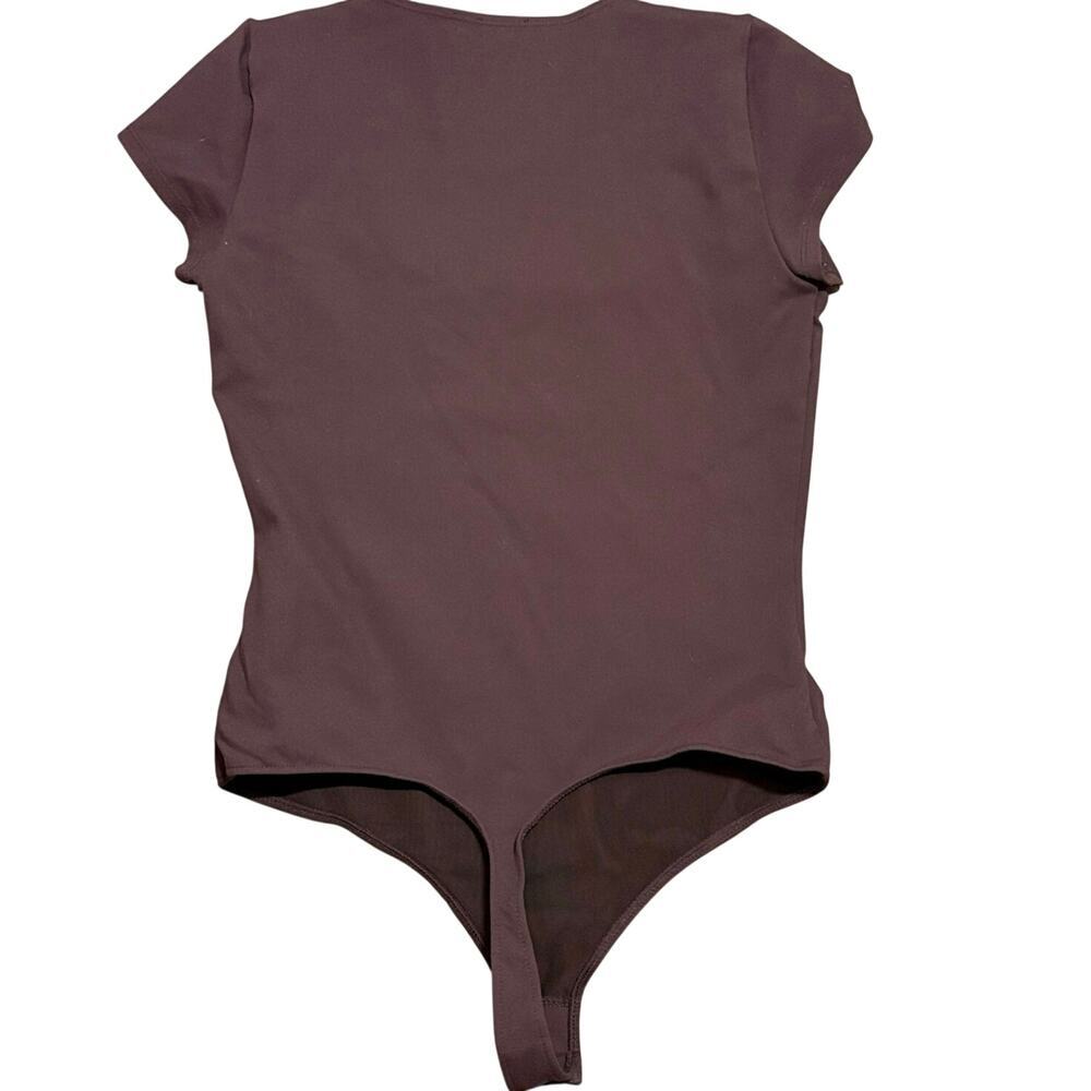 Intimately Free People Brown Mesh Lined Bodysuit M - Picture 5 of 10